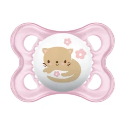 MAM BABY Sucette + attache-sucette Panaché 0-6 mois