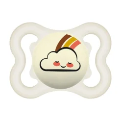 MAM BABY Sucette supreme nuit silicone X 2 Panaché 0-6 mois