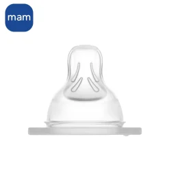 MAM BABY                    2 tétines en silicone