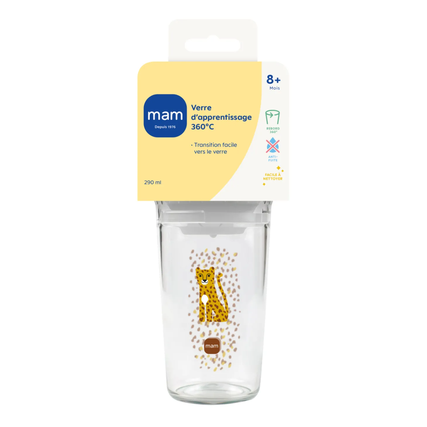 MAM BABY Verre d’apprentissage 360° Mixte 290 ml
