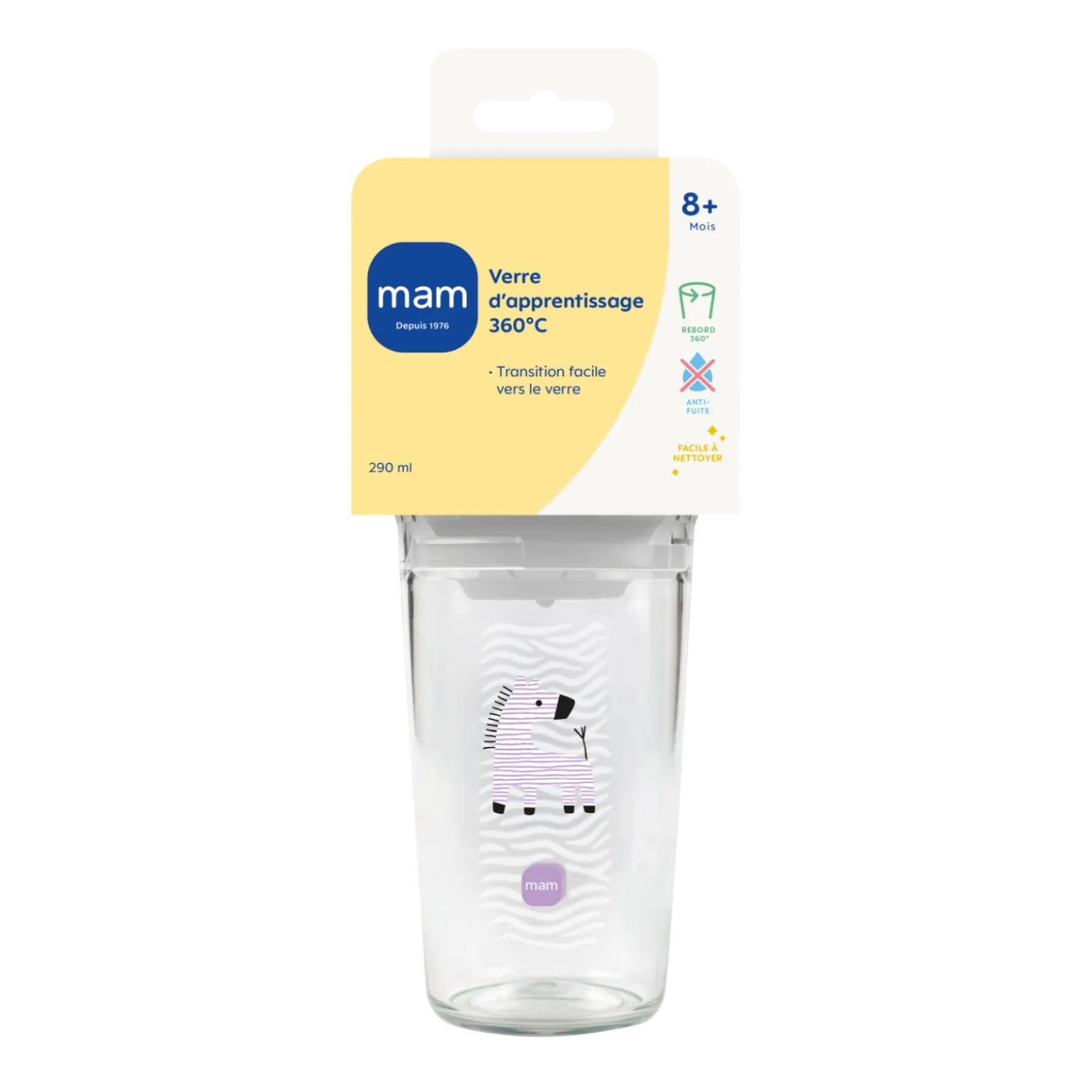 MAM BABY Verre d’apprentissage 360° Mixte 290 ml