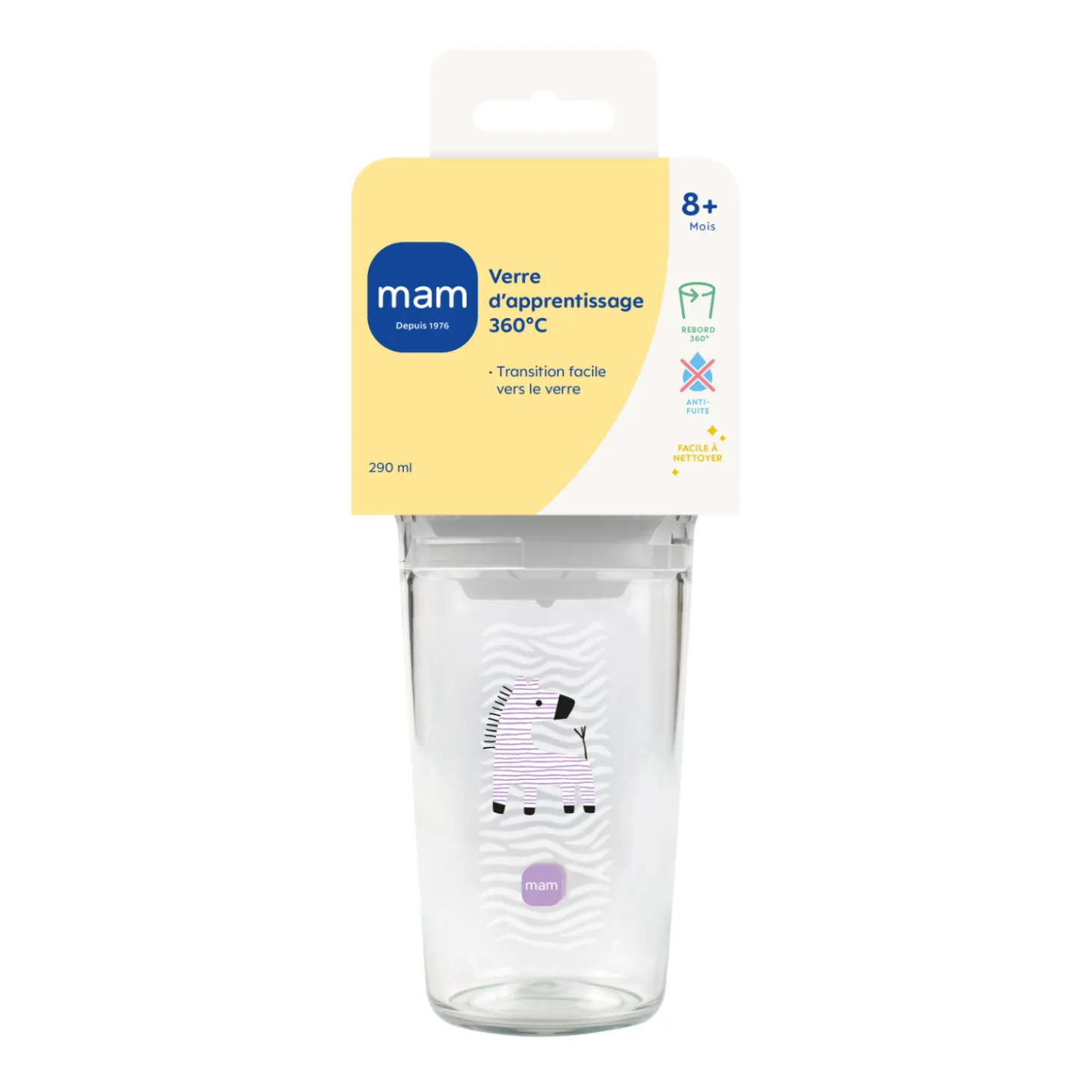 MAM BABY Verre d’apprentissage 360° Mixte 290 ml