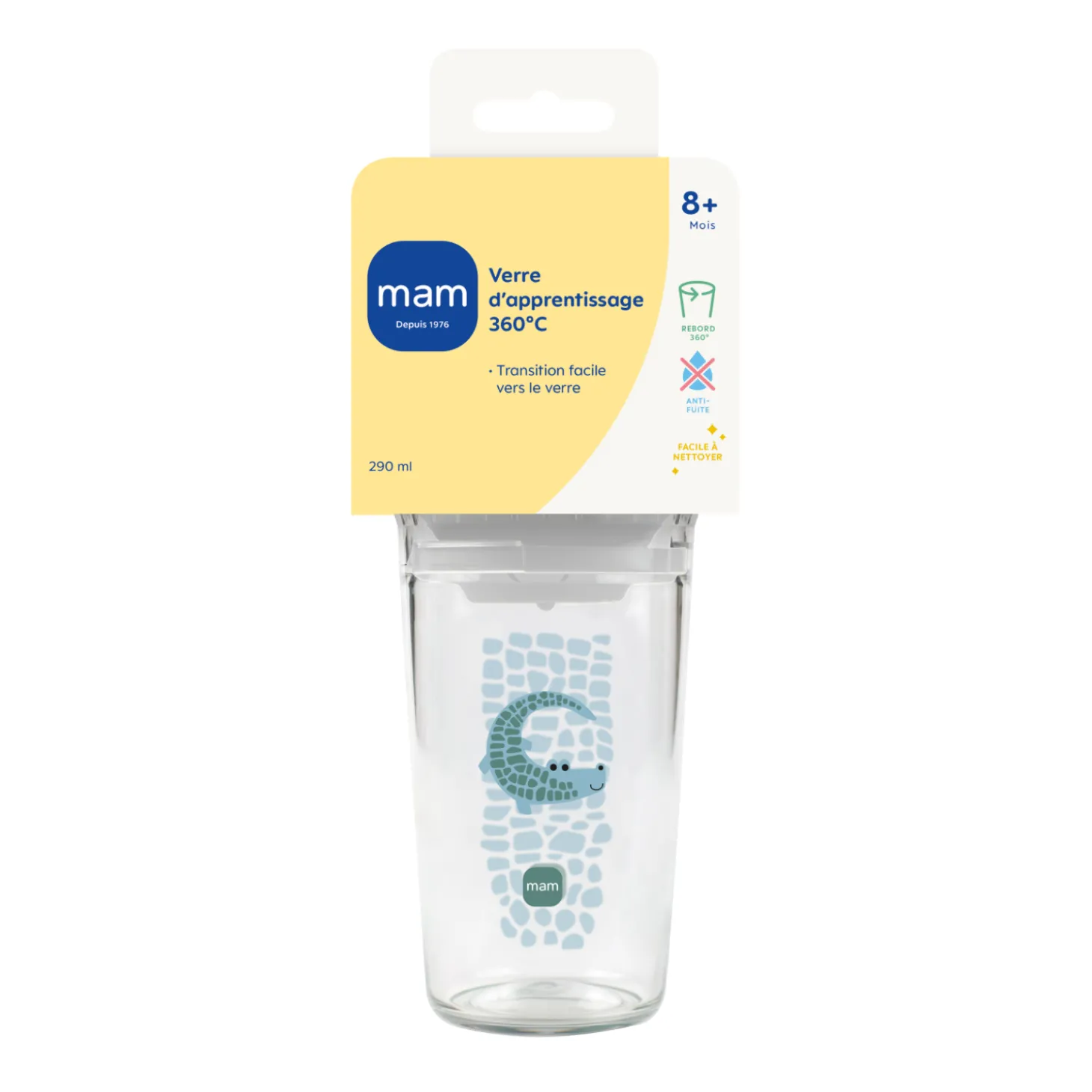 MAM BABY Verre d’apprentissage 360° Mixte 290 ml