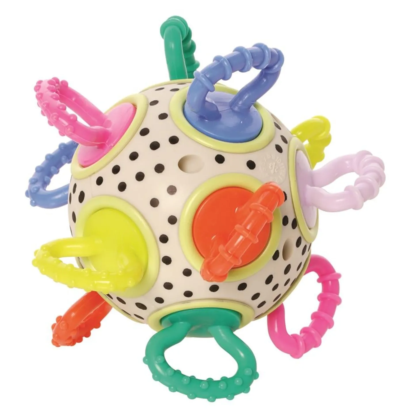 Manhattan Toys Jouet Click Clack Couleur Pop Multicolore