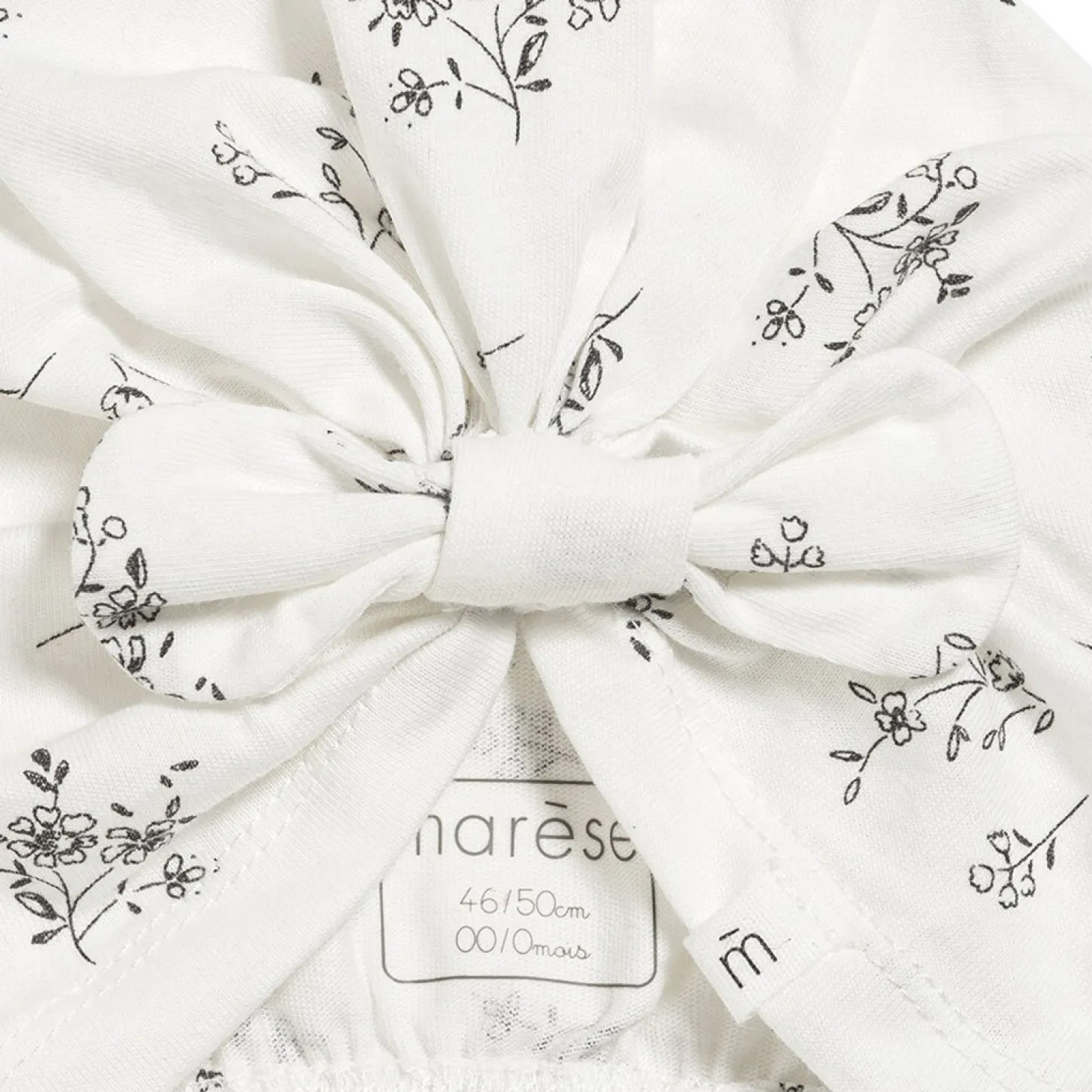 Marèse Bonnet Imprime Romantic Blanc