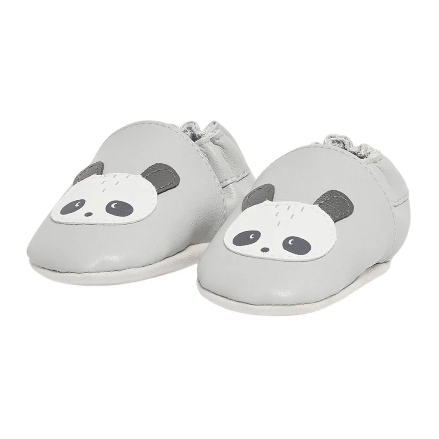 Marèse Chaussons Cuir Grey Pandou 17 - 18 mois