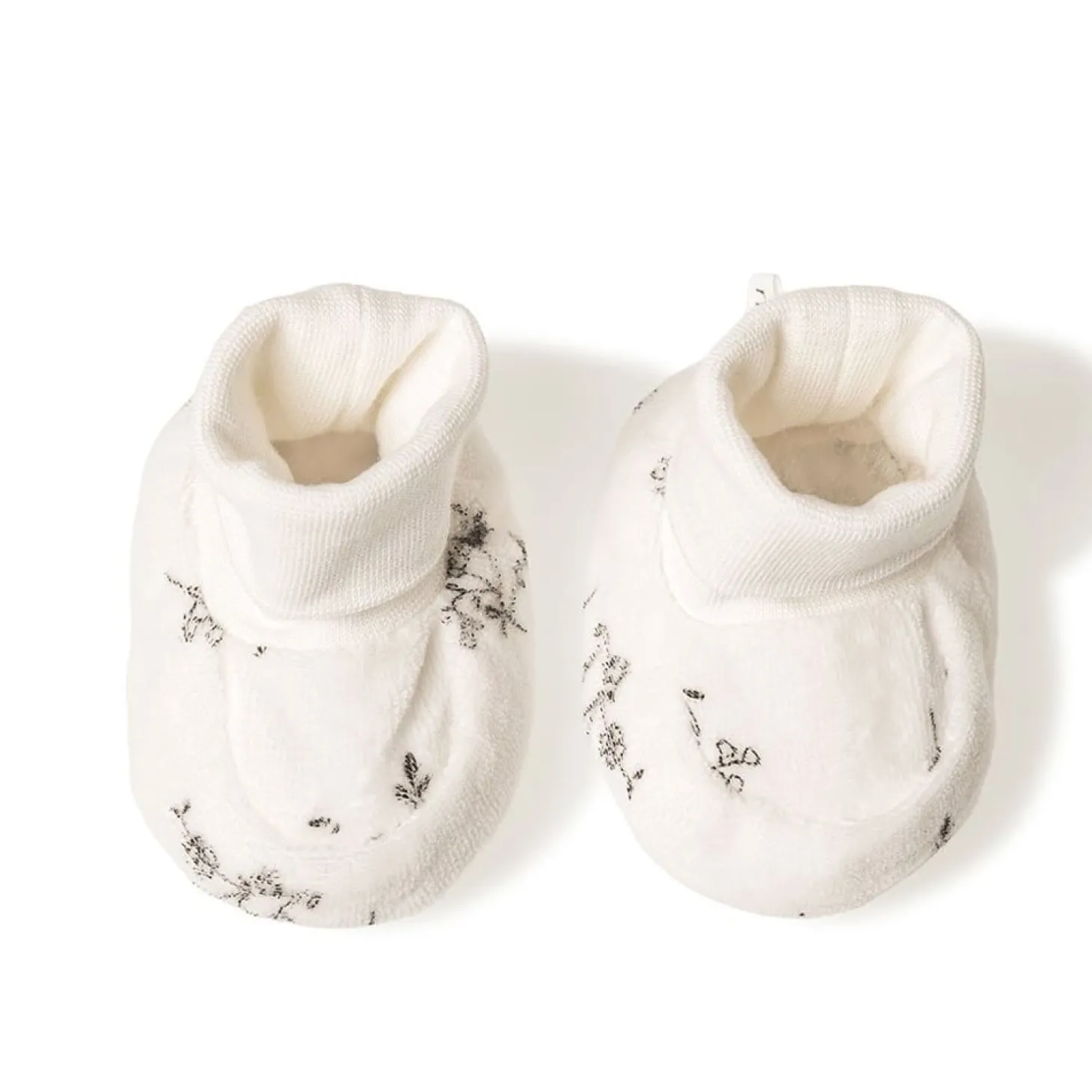 Marèse Chaussons Imprime Romantic Blanc