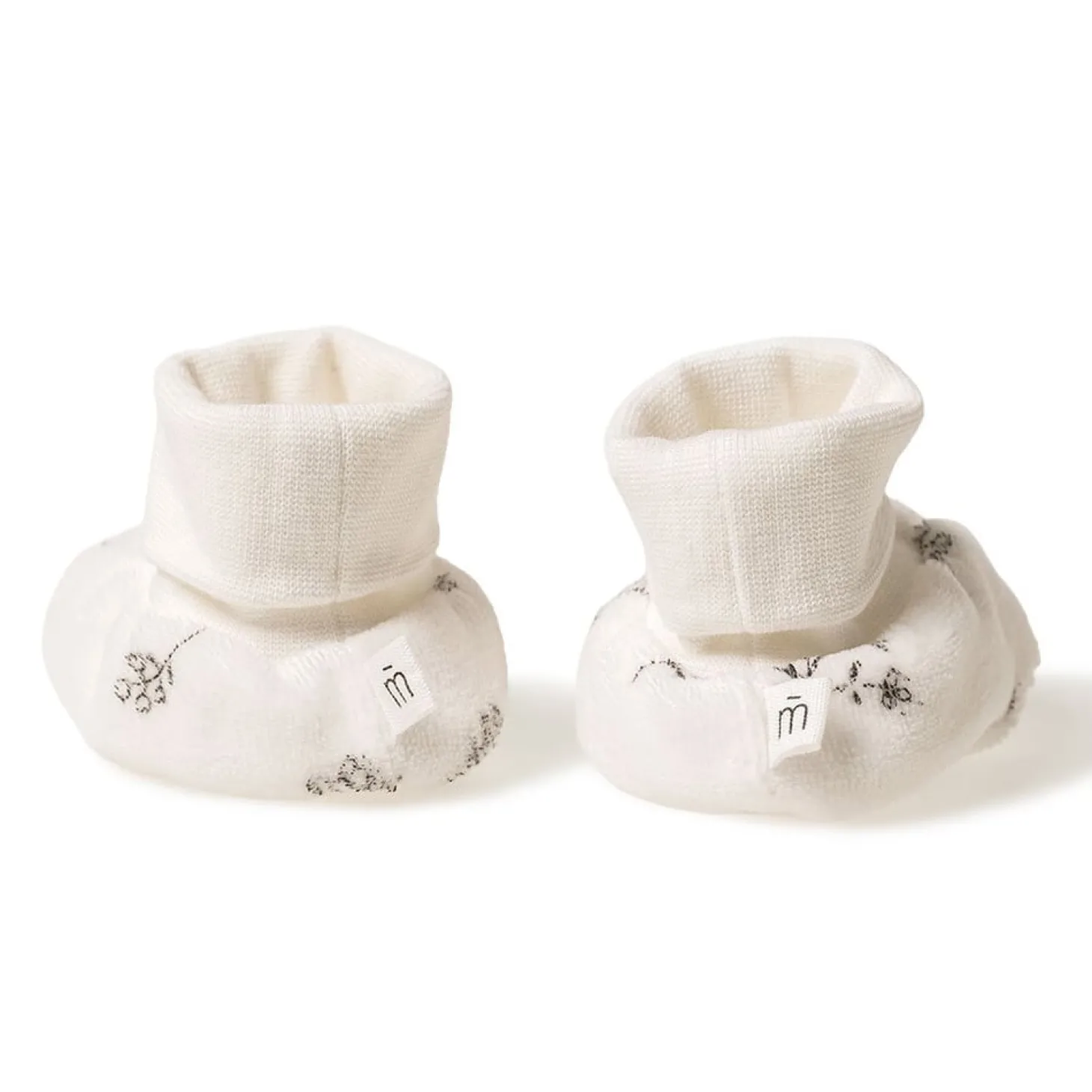 Marèse Chaussons Imprime Romantic Blanc