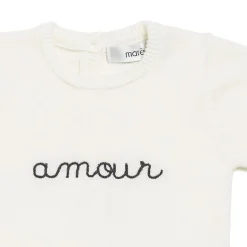 Marèse                    Combilongue Tricot Flour    Ecru