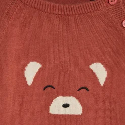Marèse                    Ensemble tricot Milk Caramel    Marron            Prématuré