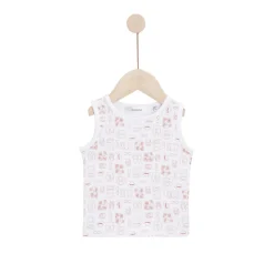 Marèse                    Ensemble T-shirt manches longues avec débardeur Escapade au soleil    Jaune            24 mois