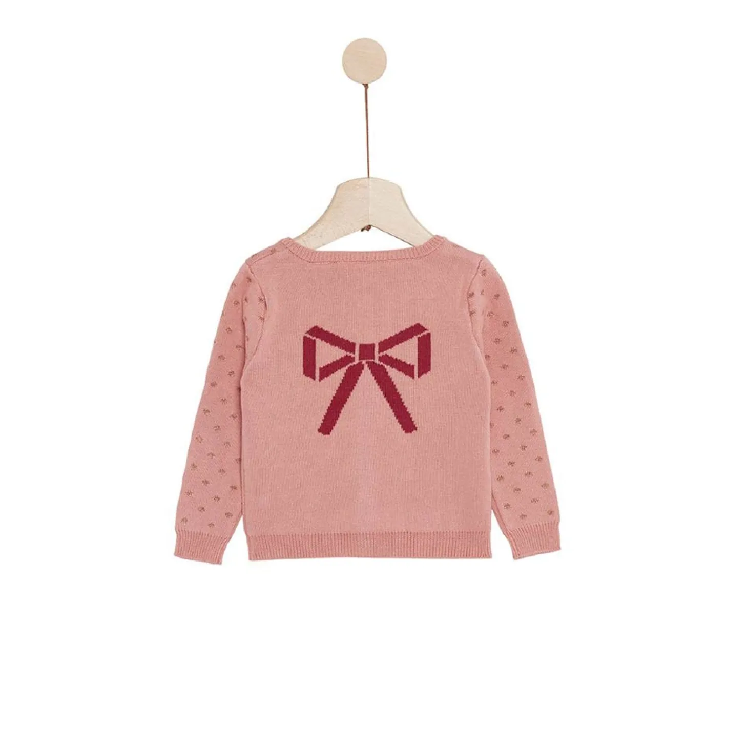 Marèse FLO Cardigan rose rosetta 9 mois