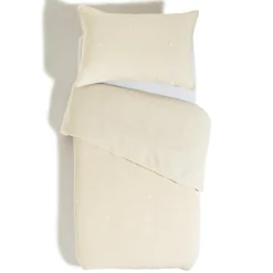 Marèse Housse De Couette+ Taie Fluffy Soleil d'amour Beige 100 x 140 cm