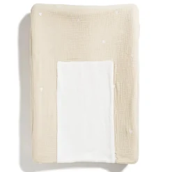 Marèse                    Housse de Matelas à Langer Fluffy Soleil d'amour    Beige            50x70 cm