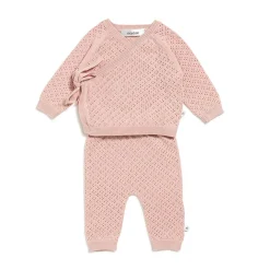Marèse                    Leggings+ Haut Tricot    Rose linen