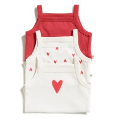 Marèse                    Lot de 3 Bodies Bretelles Flour Sun of Summer    Ecru