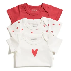Marèse Lot de 3 Bodies Mc Imp Sweet Heart Sun of Summer Ecru