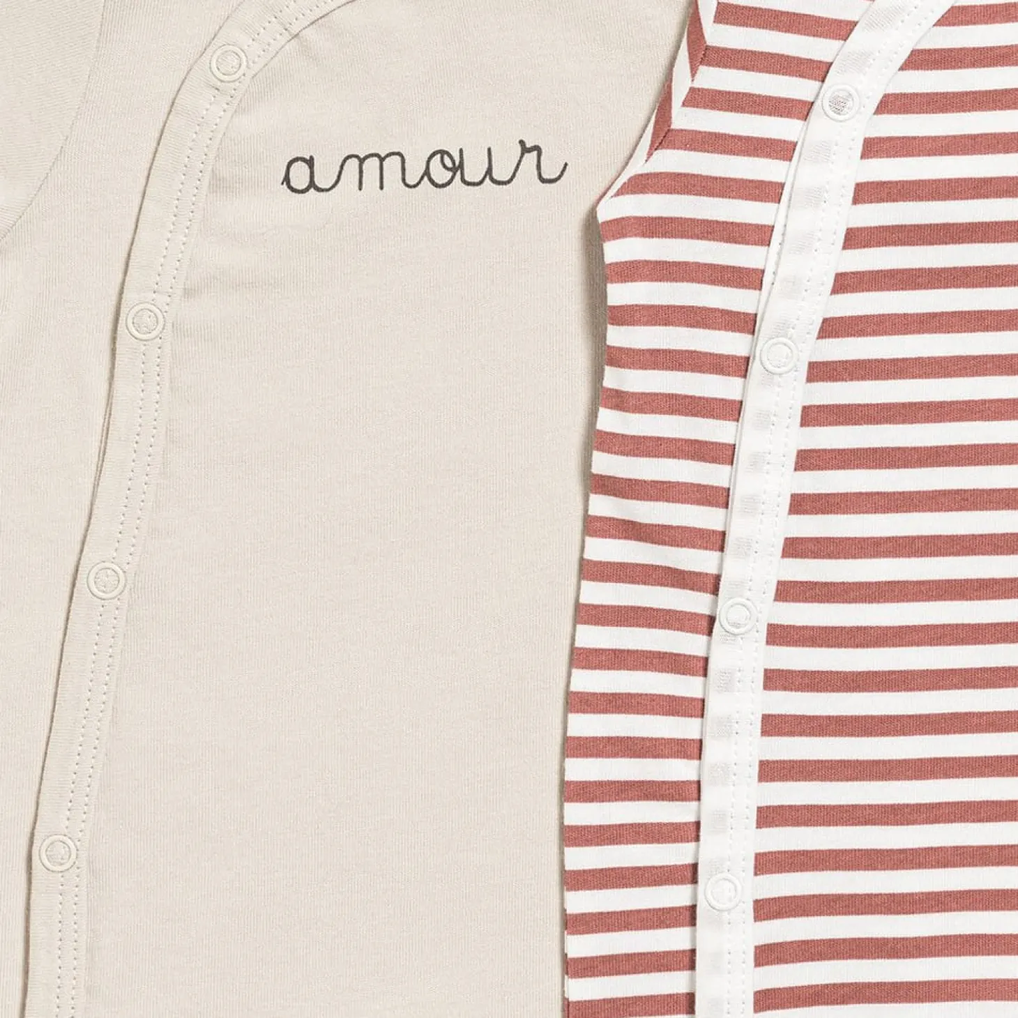 Marèse Lot de 2 Pyjamas Imp Petite Rayure Multicolore