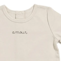 Marèse                    Lot de 2 Teeshirts ML    Beige sarrazin