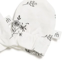 Marèse Moufles Imprime Romantic Blanc