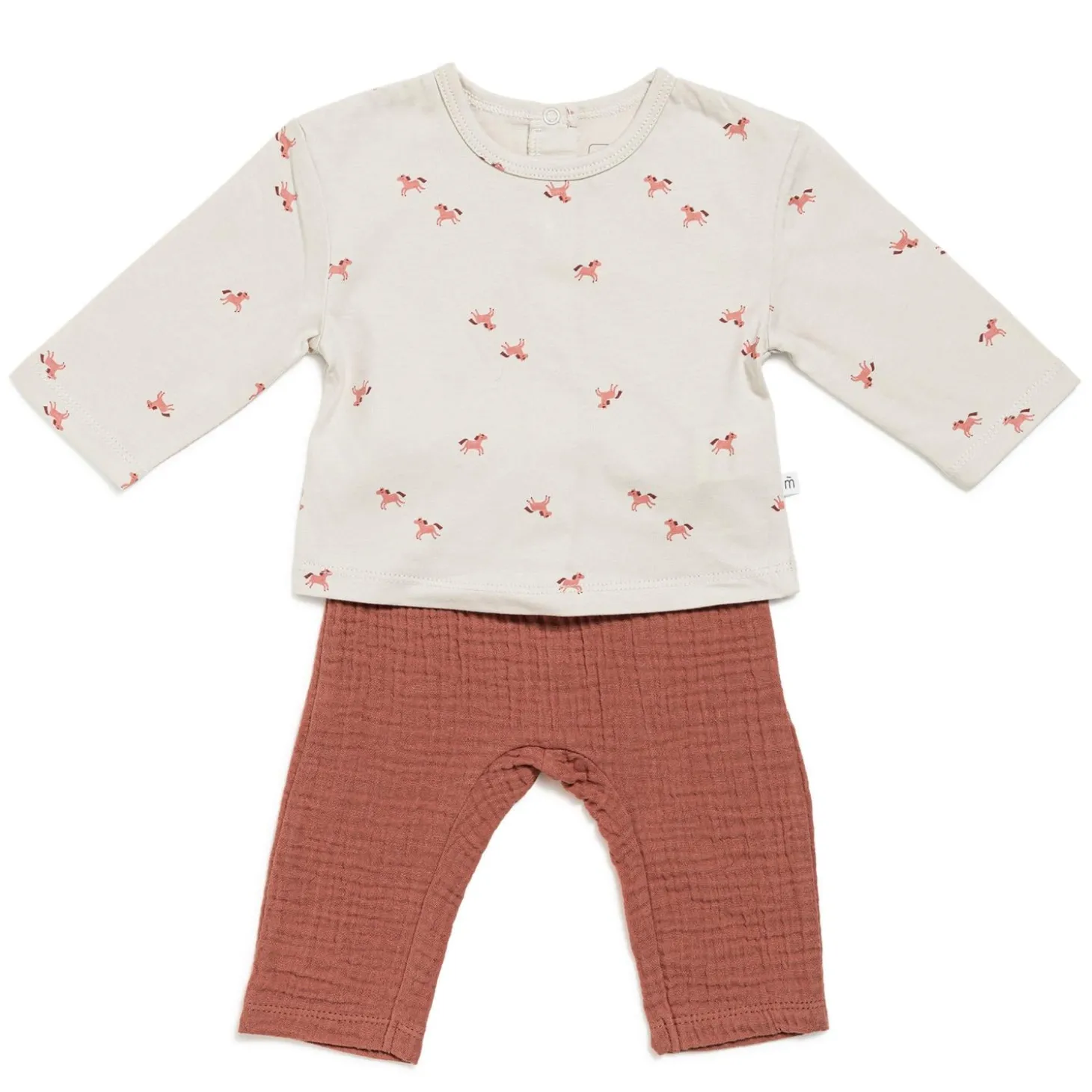 Marèse Pantalon + Haut Imp Petit Cheval Multicolore