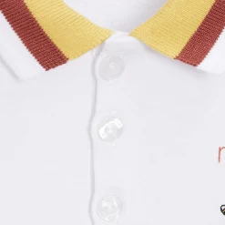 Marèse Polo manches courtes Escapade au soleil Blanc Fresh 18 mois