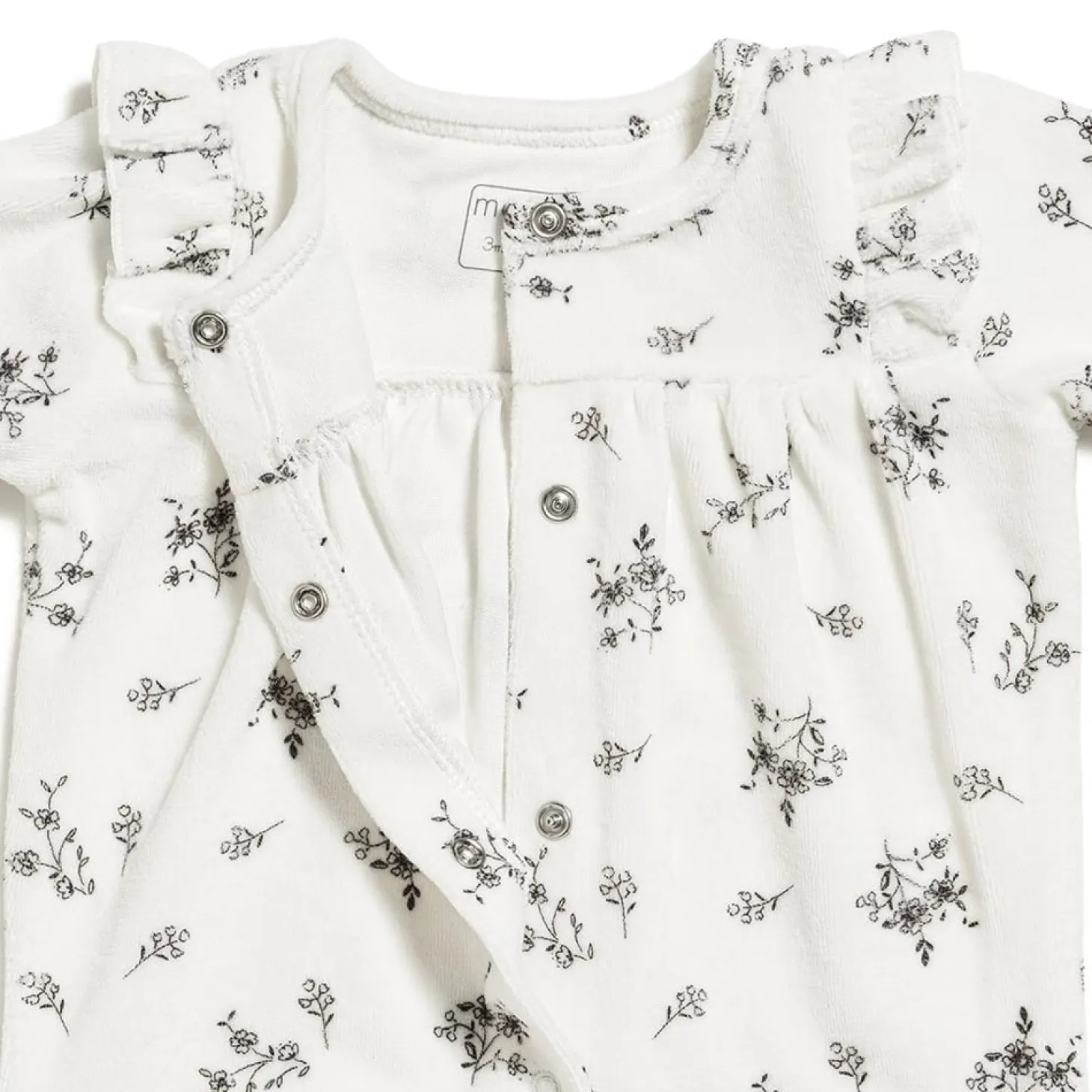 Marèse Pyjama Imprime Romantic Blanc