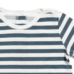 Marèse                    Salopette Longue+Haut Grande Rayure    Multicolore