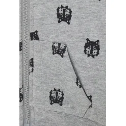 Marèse                    Veste avec capuche Mon grand loup    marron hazelnut            36 mois