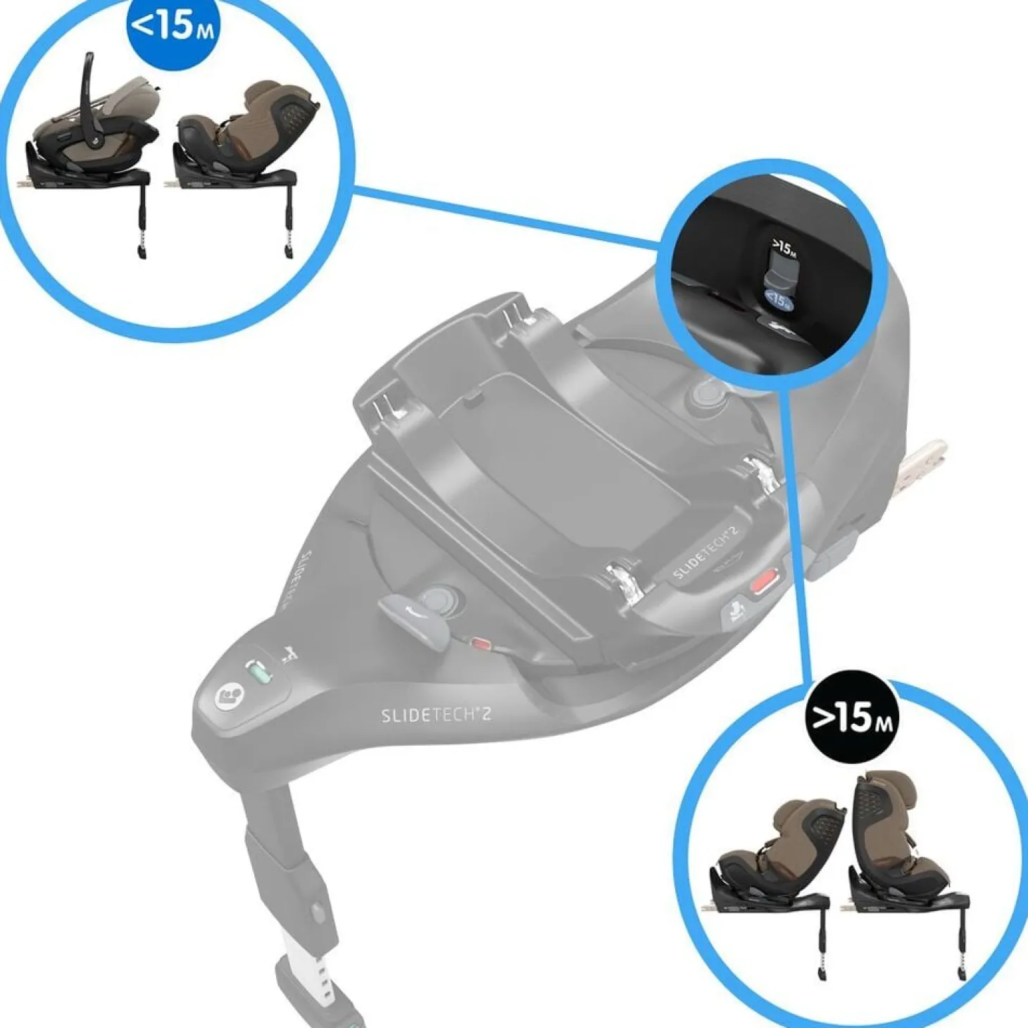 Maxi Cosi Base de siège auto Familyfix Slide Pro Black