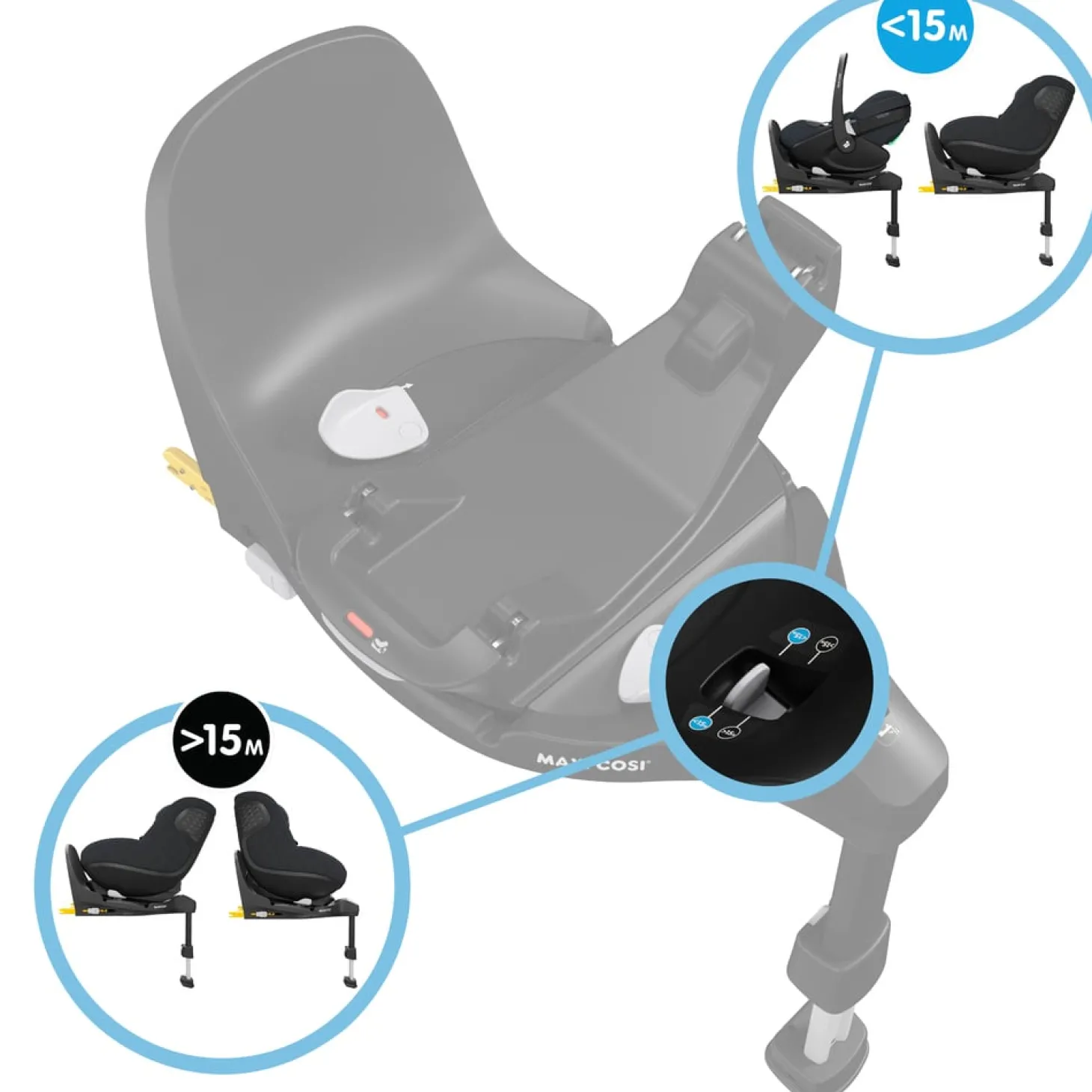 Maxi Cosi Base FamilyFix 360 Pro Black
