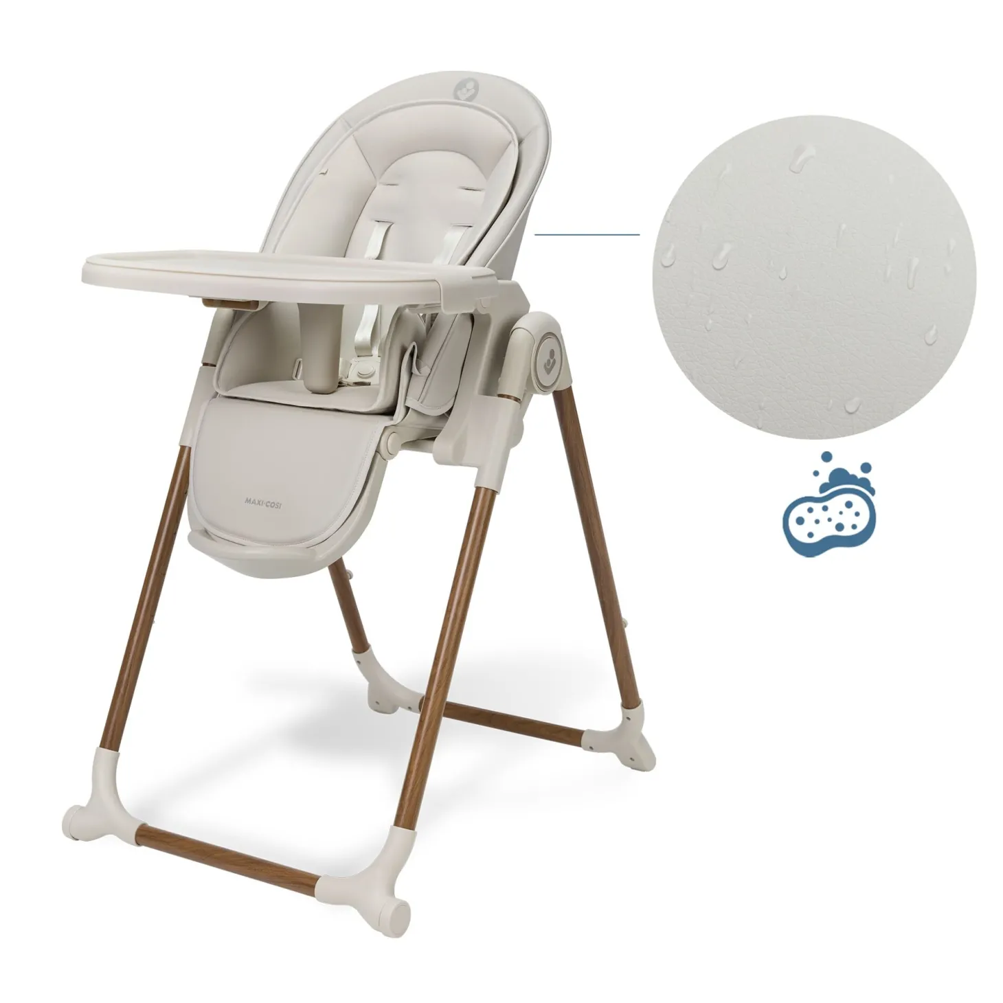 Maxi Cosi Chaise haute Ava plus Elegance Beige