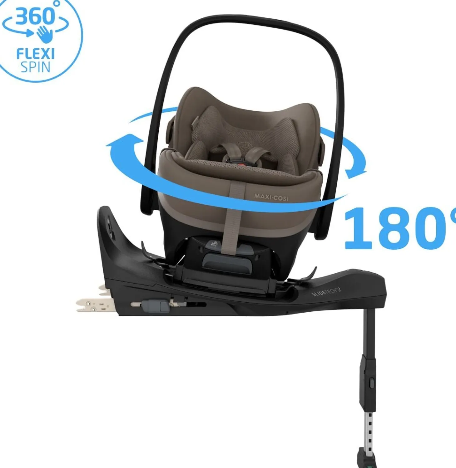 Maxi Cosi Coque Cosy Pebble slide pro Oak Truffle