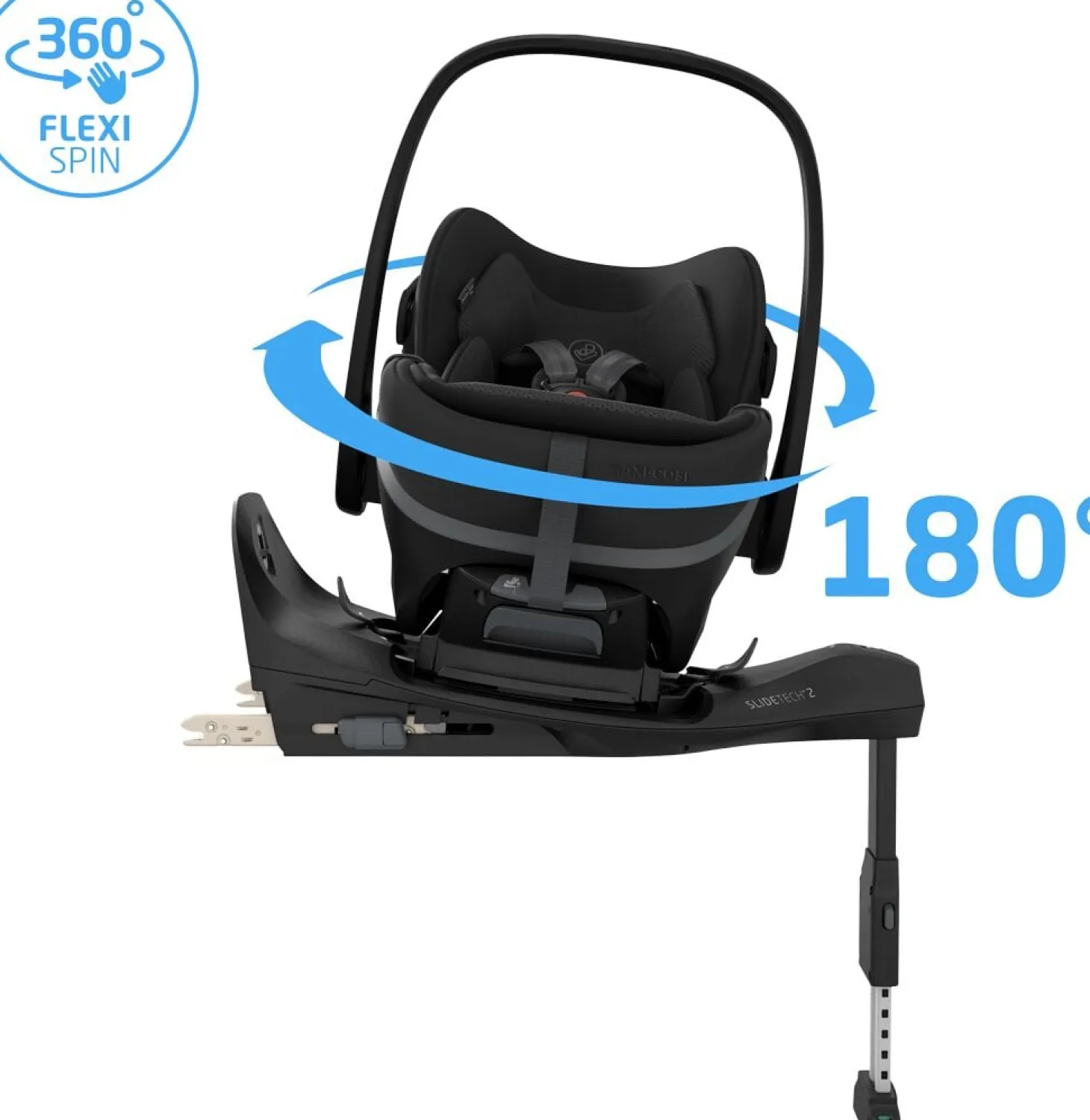Maxi Cosi Coque Cosy Pebble slide pro Onyx Black