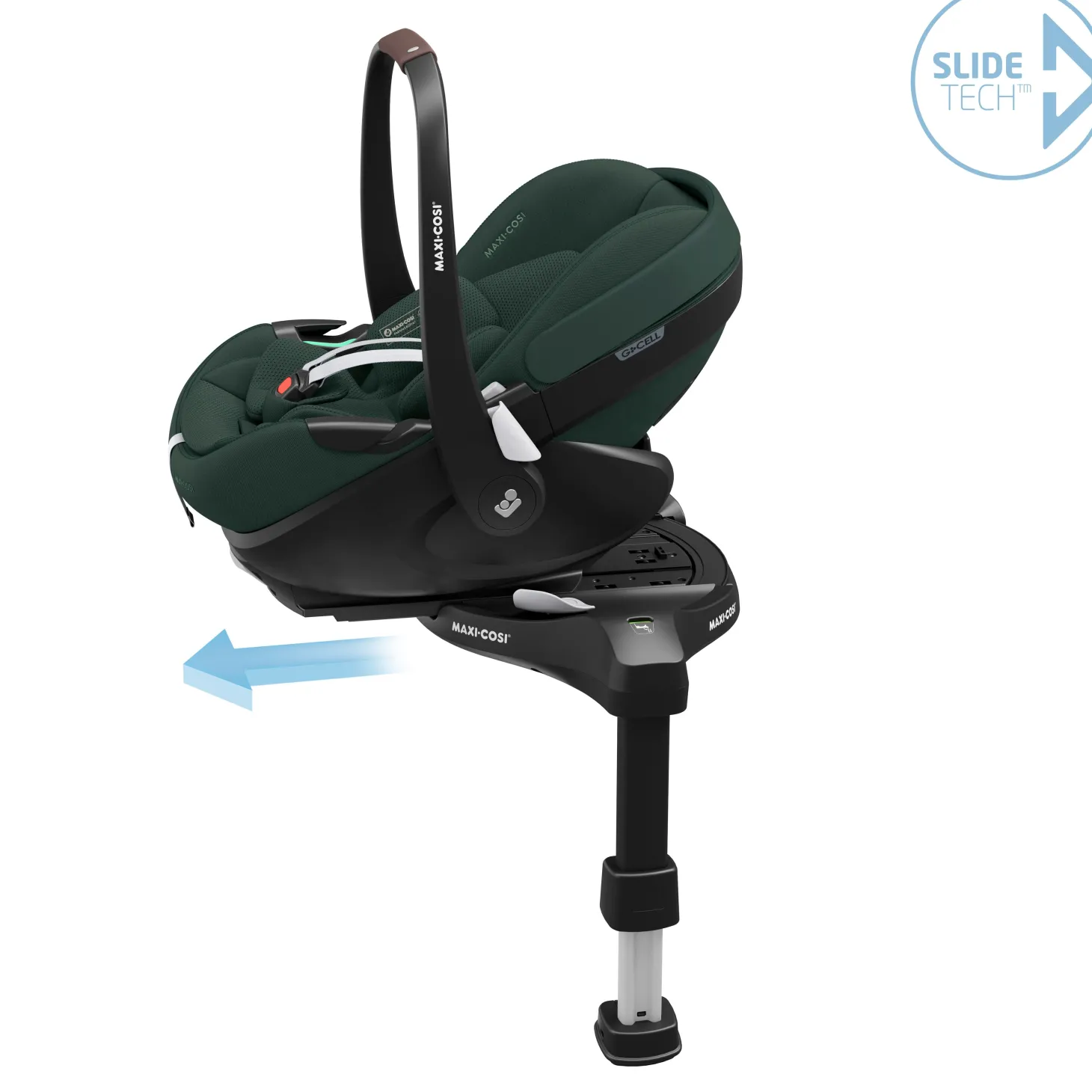Maxi Cosi Coque Pebble 360 pro 2 Twillic Green