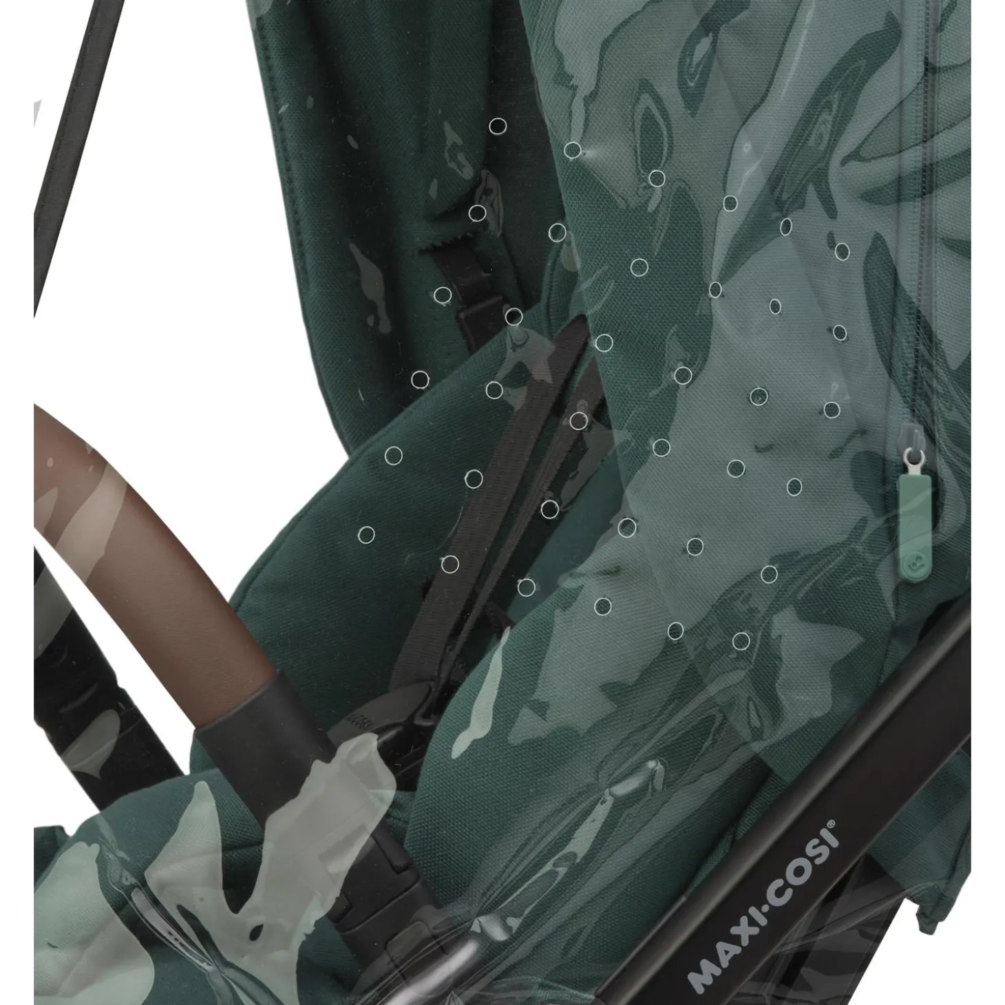 Maxi Cosi Habillage pluie pour poussette ultra-compacte Transparent