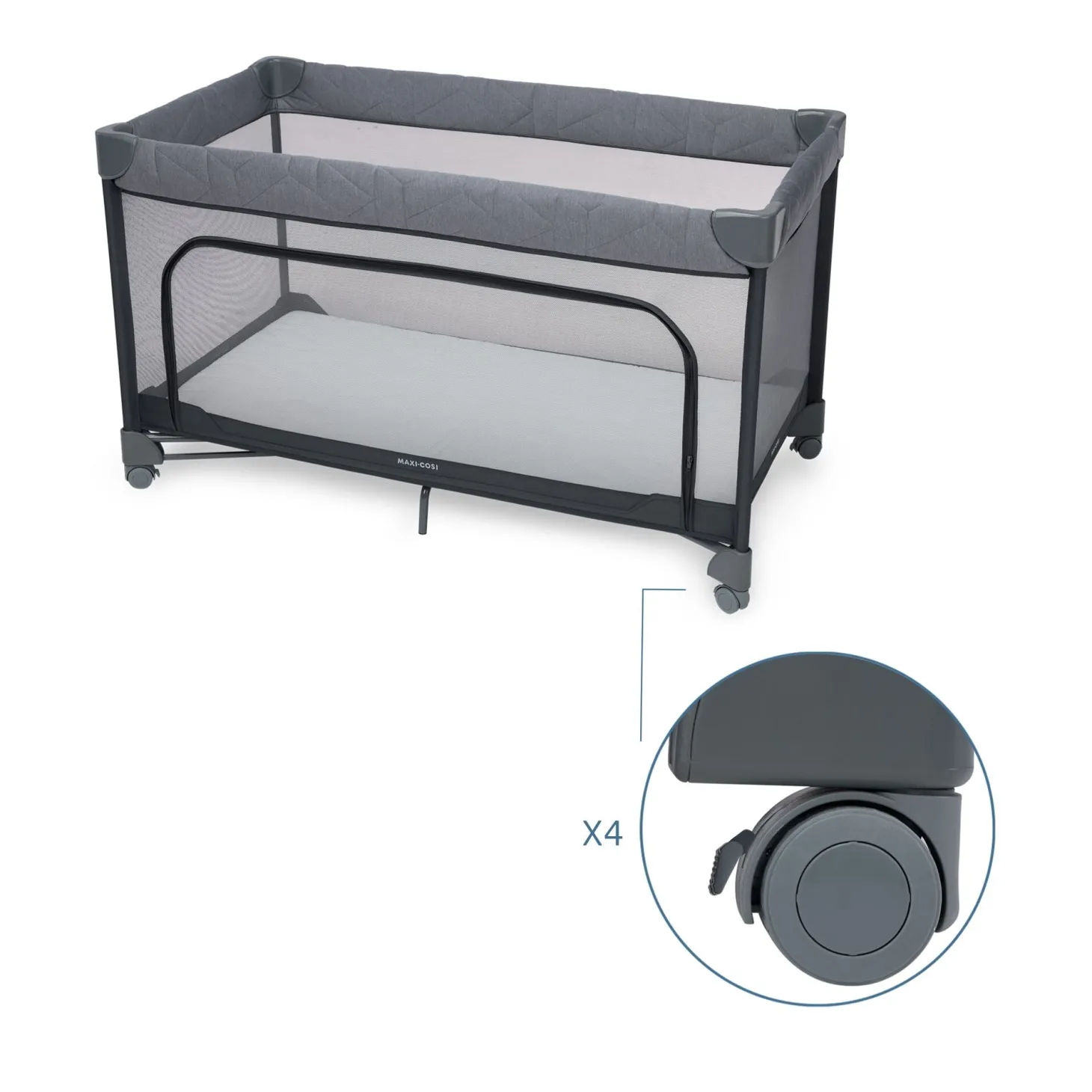 Maxi Cosi Lit parapluie Merlin Elegance Graphite