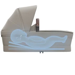 Maxi Cosi                    Nacelle pour poussette cabine Cot    Sapphire Sand