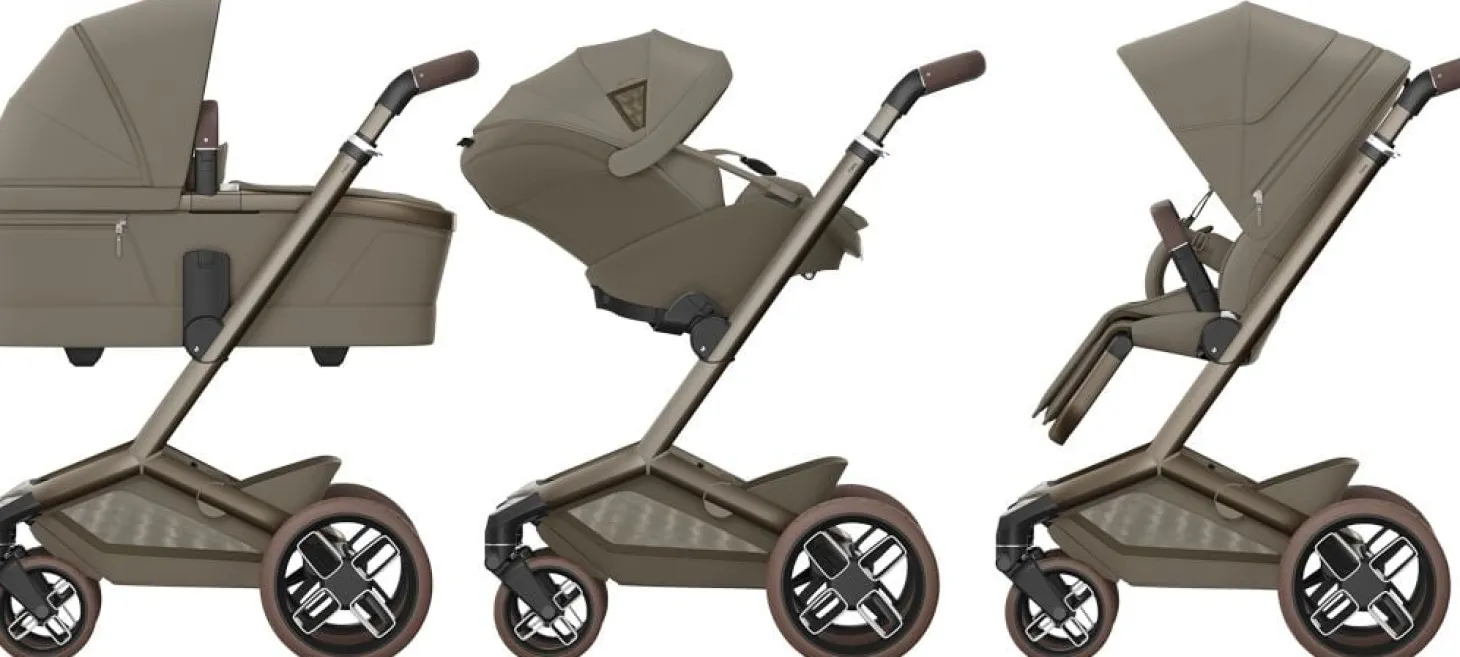 Maxi Cosi Poussette Fame Duo Oak Truffle