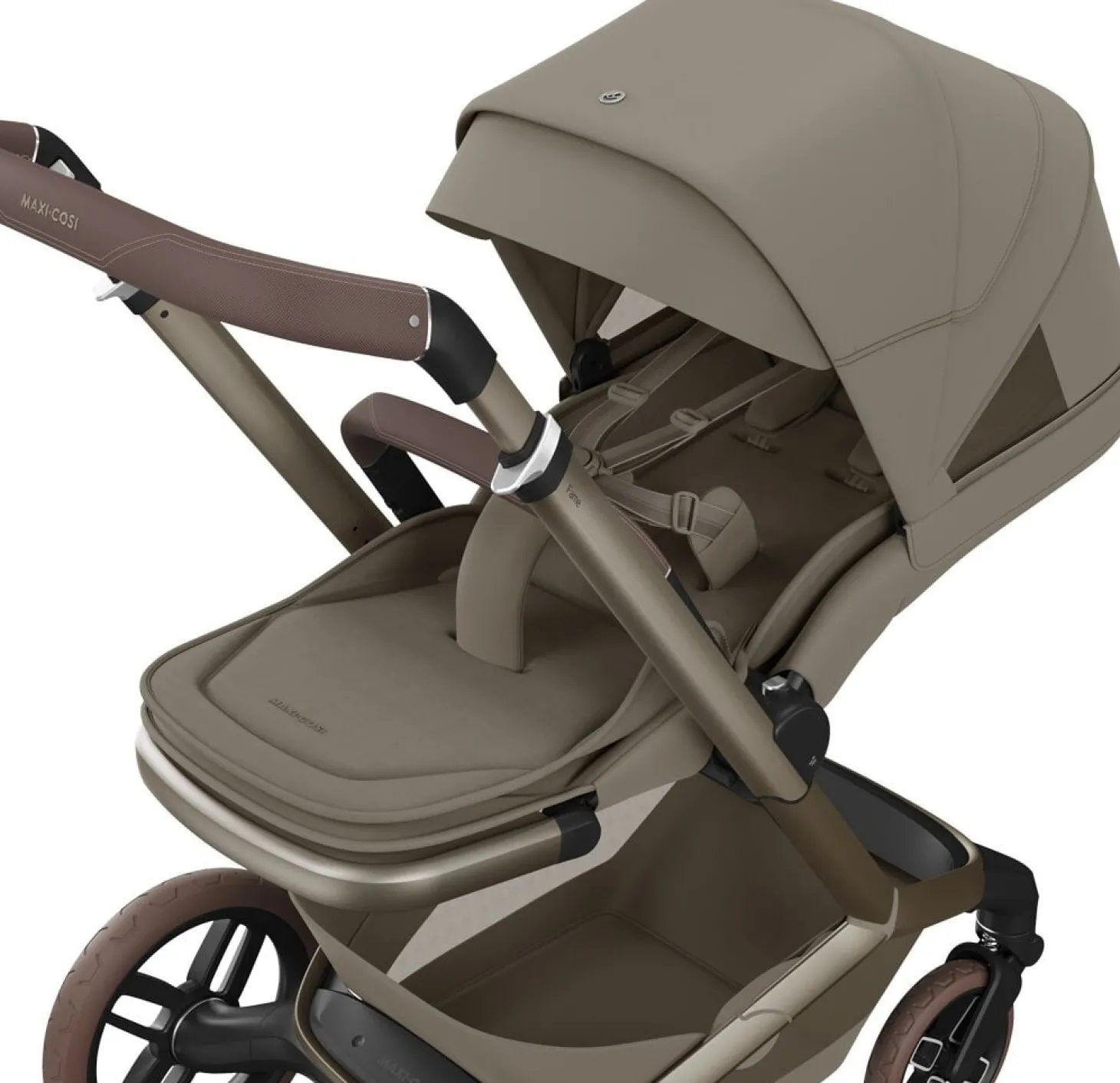 Maxi Cosi Poussette Fame Duo Oak Truffle