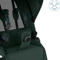 Maxi Cosi                    Poussette Fame    Twillic Green