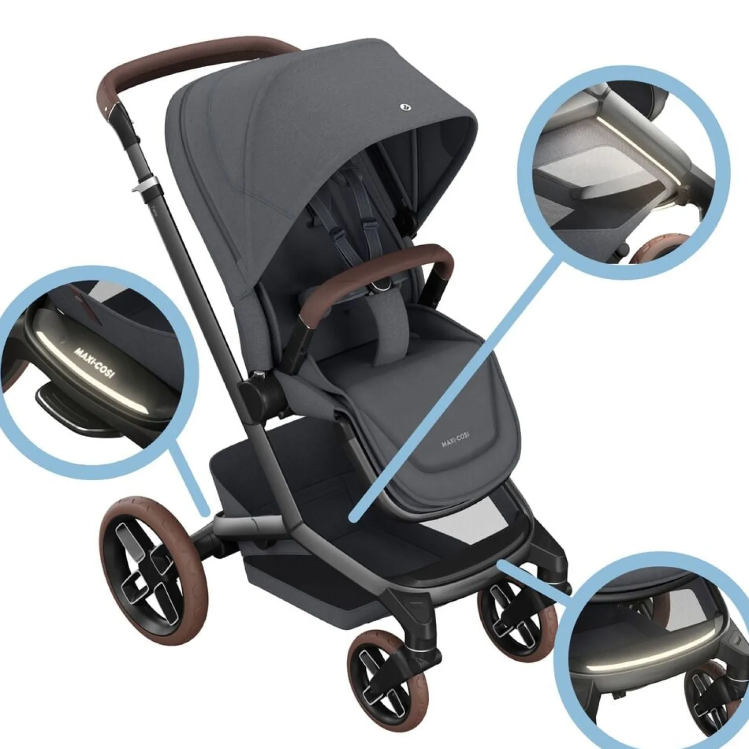 Maxi Cosi Poussette Fame Twillic Graphite