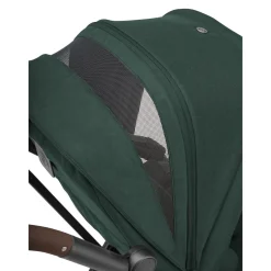 Maxi Cosi                    Poussette Leona 2    Twillic Green Frame / Brown Leather