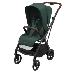 Maxi Cosi                    Poussette Leona 2    Twillic Green Frame / Brown Leather