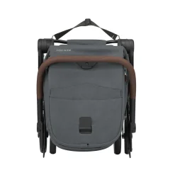 Maxi Cosi Poussette Leona 2 Twillic Graphite Frame / Brown Leather