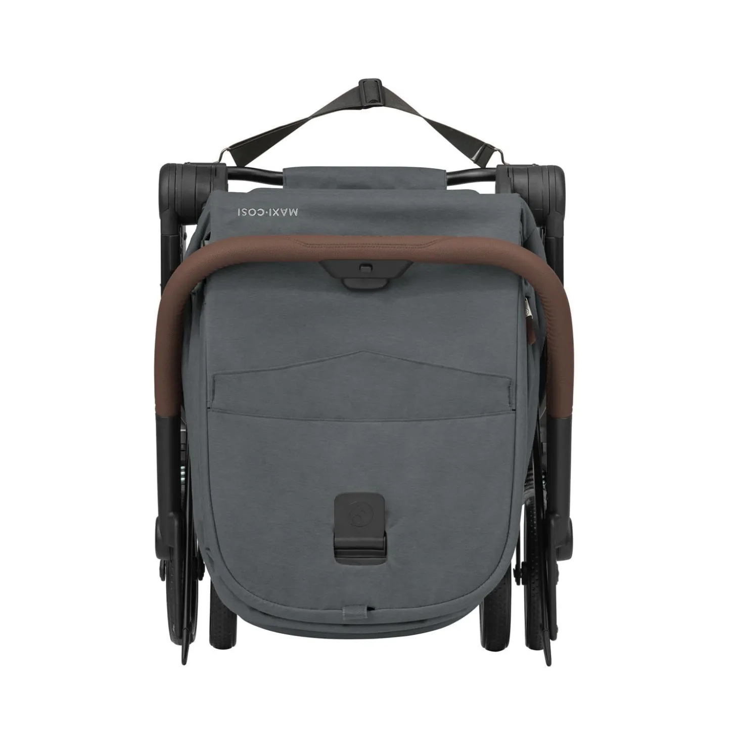 Maxi Cosi Poussette Leona 2 Twillic Graphite Frame / Brown Leather