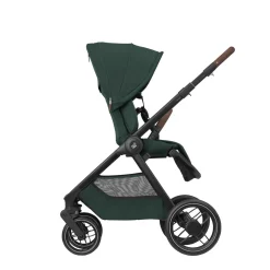 Maxi Cosi Poussette Oxford Twillic Green Dark Frame/Brown Leather
