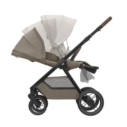 Maxi Cosi Poussette Oxford Twillic Truffle Dark Frame/Brown Leather