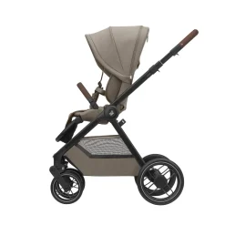 Maxi Cosi Poussette Oxford Twillic Truffle Dark Frame/Brown Leather