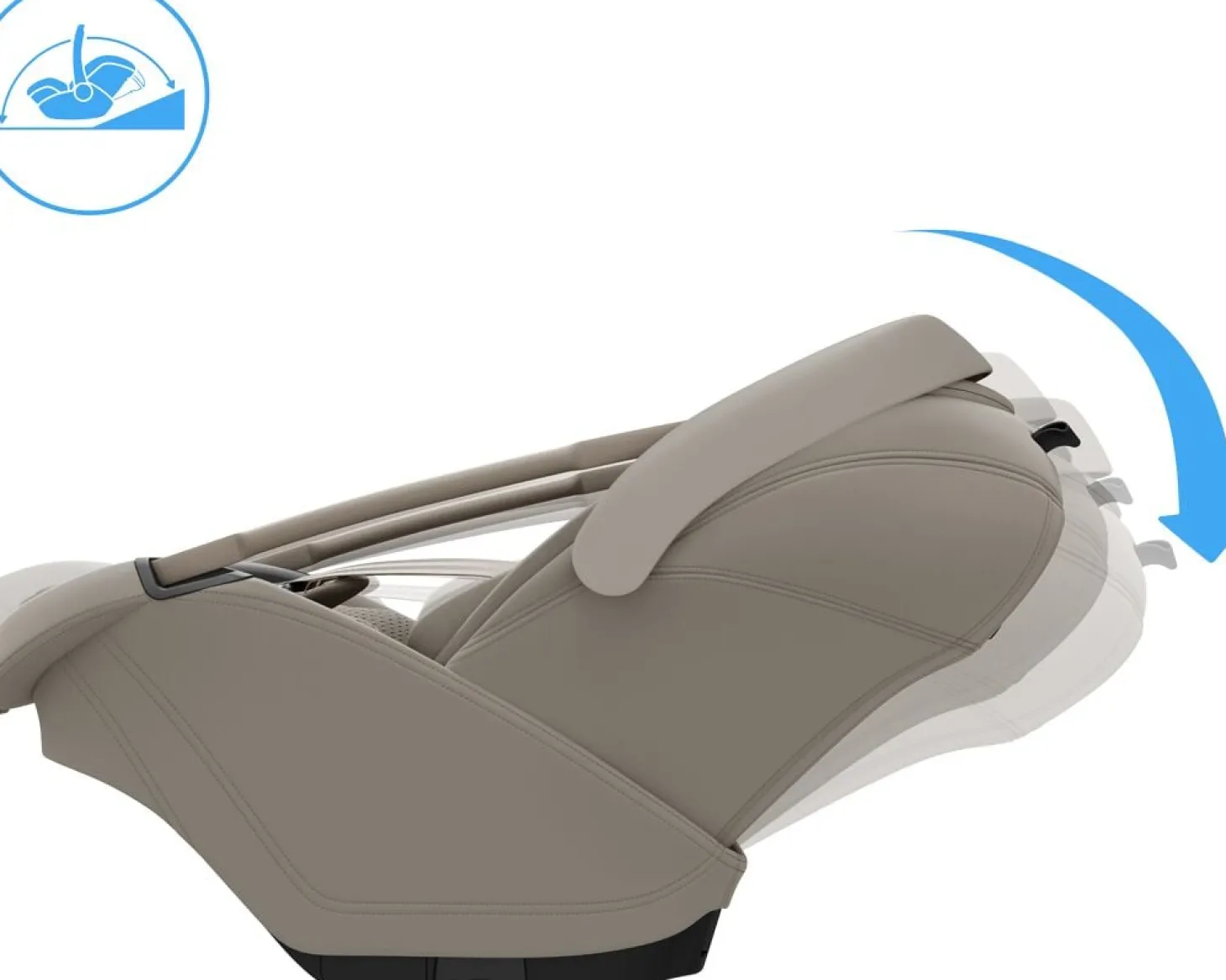 Maxi Cosi Siège auto Coral Slide Pro Sapphire Sand